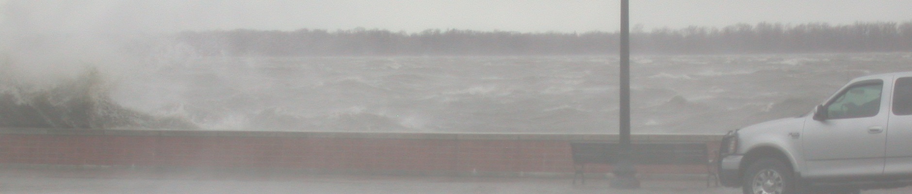photo of stormy waters
